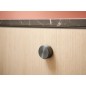 S Buton HARLEQUIN MINI antracit periat, diametru 34mm S Buton HARLEQUIN MINI antracit periat, diametru 34mm